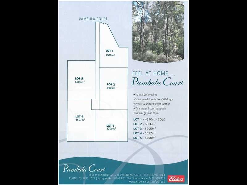 Lot 2 3 & Pambula Court, Echuca VIC 3564