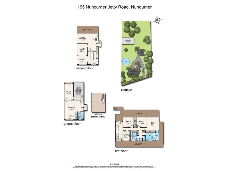165 Nungurner Jetty Road, Nungurner VIC 3909 Floorplan