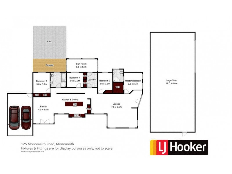125 Monomeith Road, Monomeith VIC 3984 Floorplan