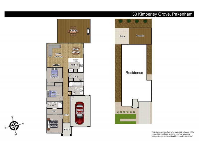 30 Kimberley Grove, Pakenham VIC 3810 Floorplan