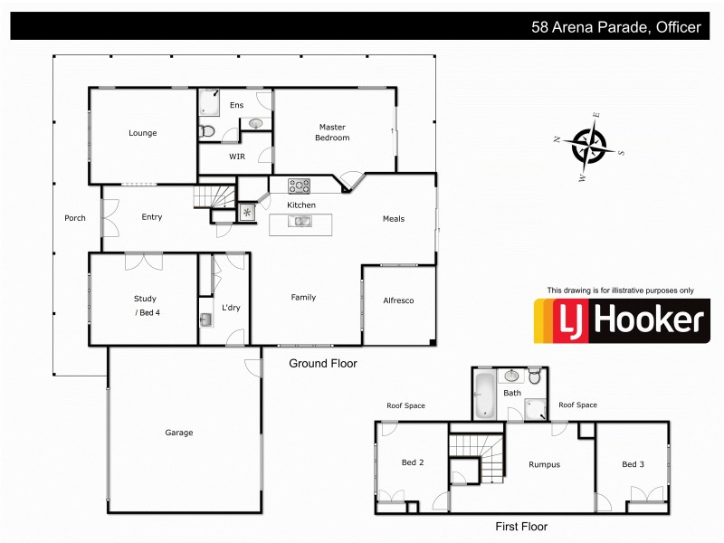 58 Arena Parade, Officer VIC 3809 Floorplan