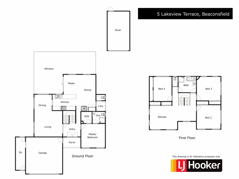 5 Lakeview Terrace, Beaconsfield VIC 3807 Floorplan