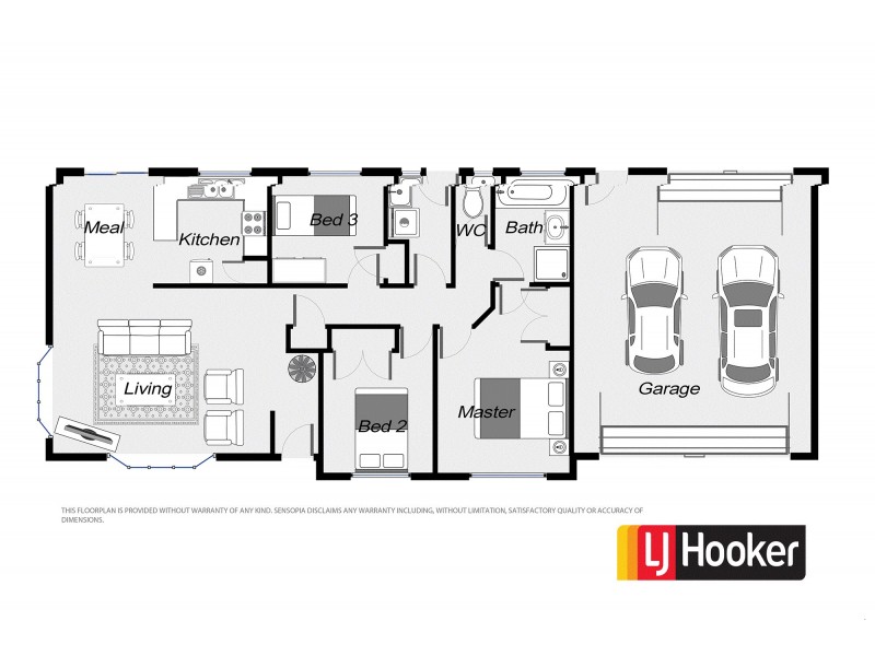 1 Joseph Court, Pakenham VIC 3810 Floorplan