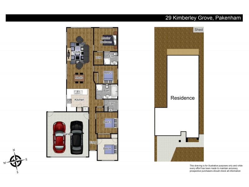 29 Kimberley Grove, Pakenham VIC 3810 Floorplan