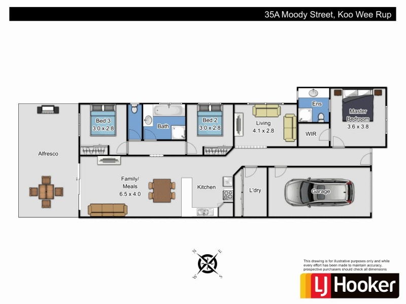 35A Moody Street, Koo Wee Rup VIC 3981 Floorplan