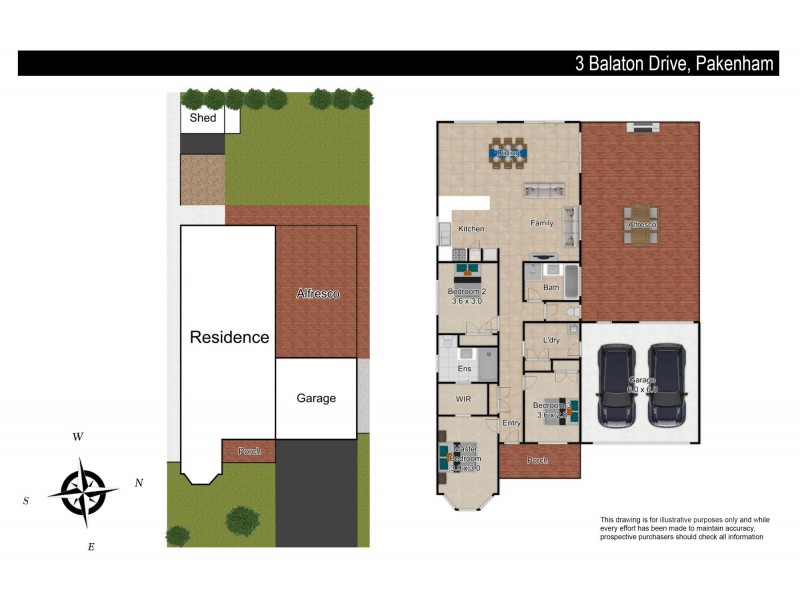 3 Balaton Drive, Pakenham VIC 3810 Floorplan