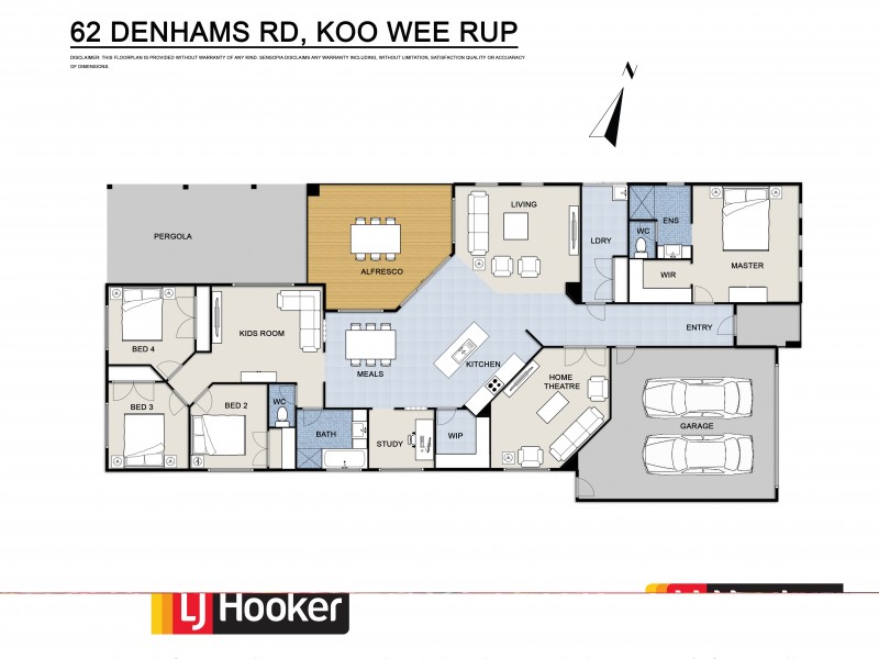 62 Denhams Road, Koo Wee Rup VIC 3981 Floorplan