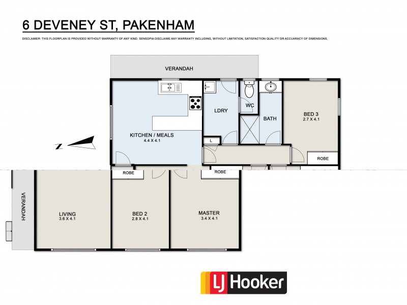 6 Deveney Street, Pakenham VIC 3810 Floorplan
