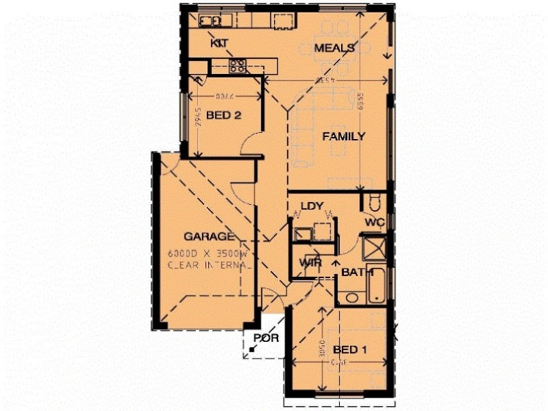 23/1 Racecourse Road, Pakenham VIC 3810 Floorplan