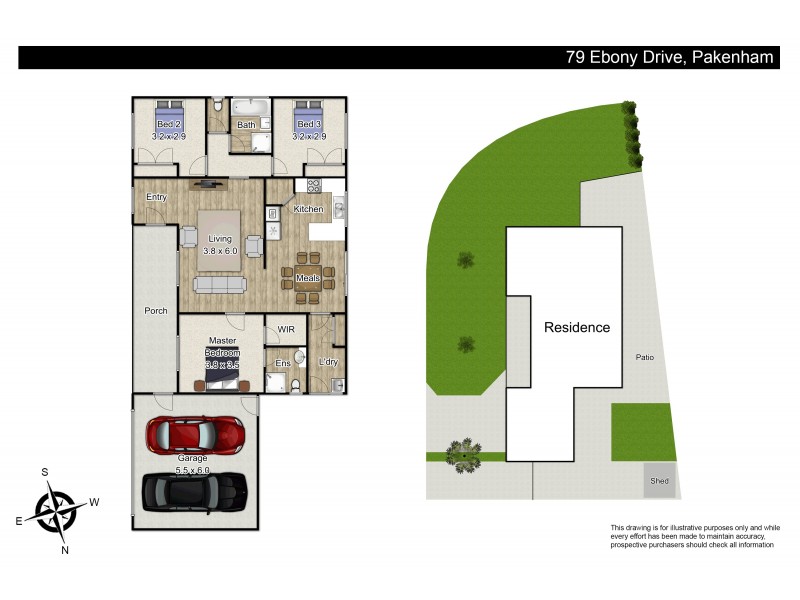79 Ebony Drive, Pakenham VIC 3810 Floorplan