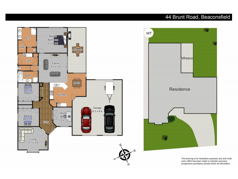 44 Brunt Road, Beaconsfield VIC 3807 Floorplan