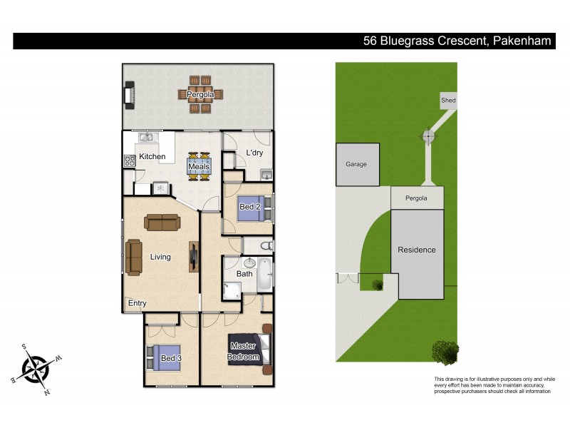 56 Bluegrass Crescent, Pakenham VIC 3810 Floorplan