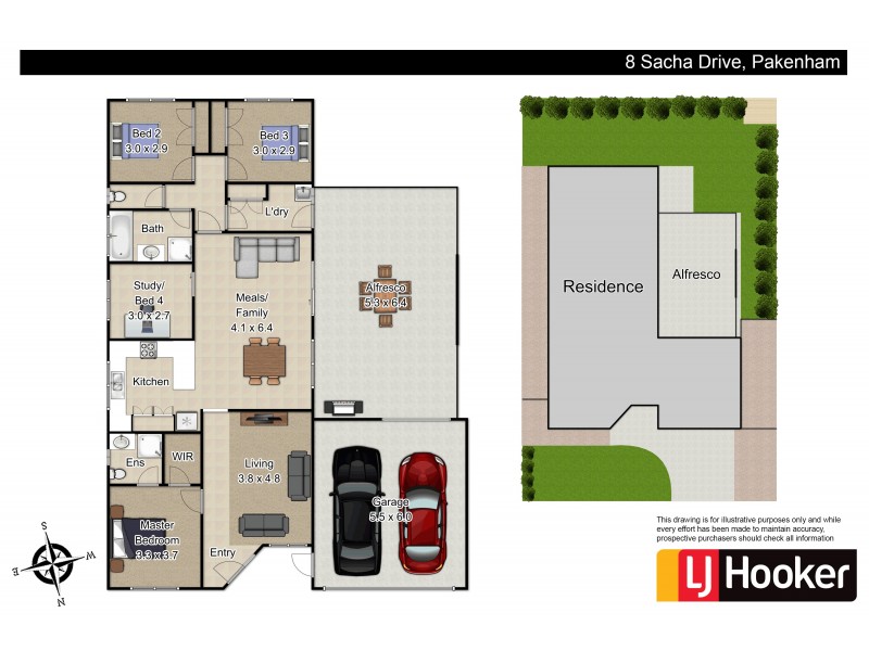 8 Sacha Drive, Pakenham VIC 3810 Floorplan