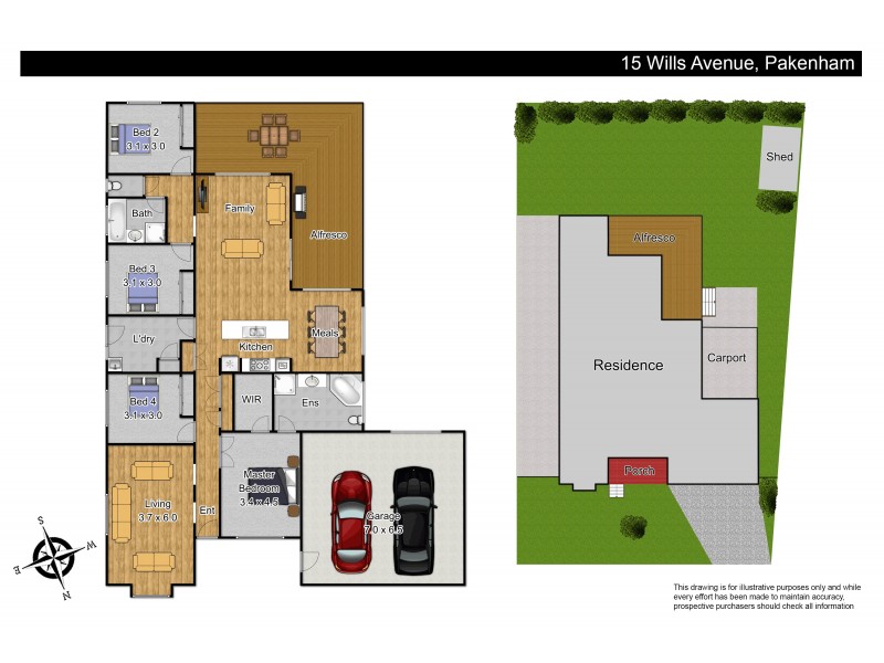 15 Wills Avenue, Pakenham VIC 3810 Floorplan
