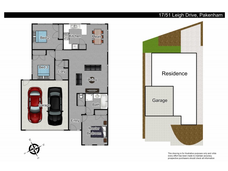 17/51 Leigh Drive, Pakenham VIC 3810 Floorplan