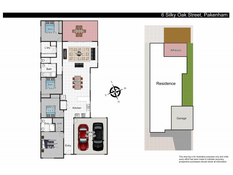 6 Silky Oak Street, Pakenham VIC 3810 Floorplan