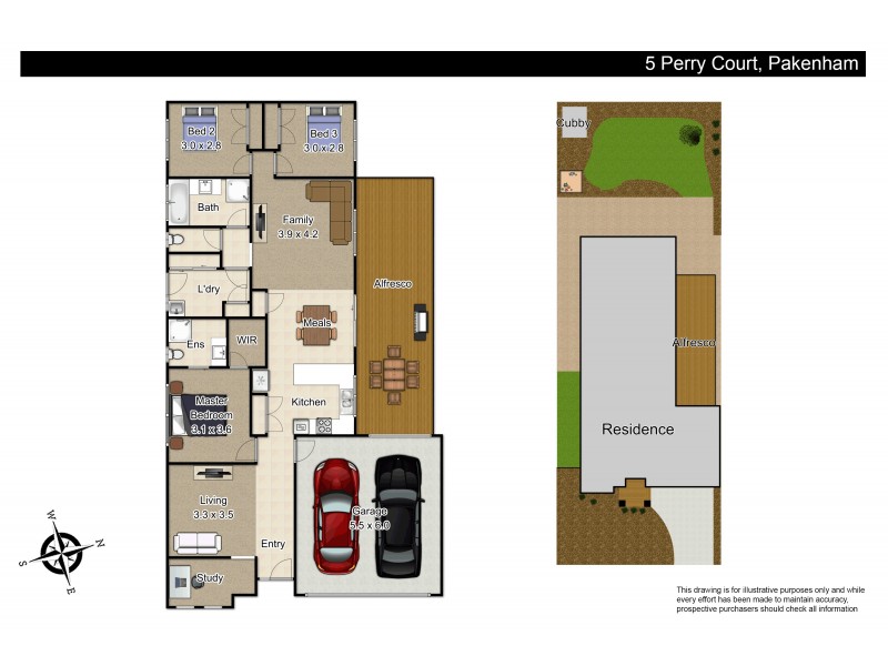 5 Perry Court, Pakenham VIC 3810 Floorplan