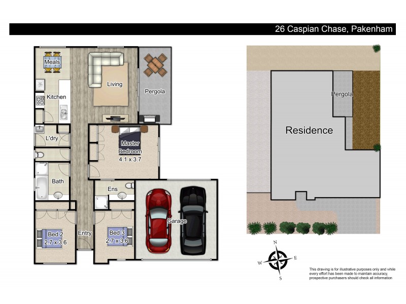 26 Caspian Chase, Pakenham VIC 3810 Floorplan