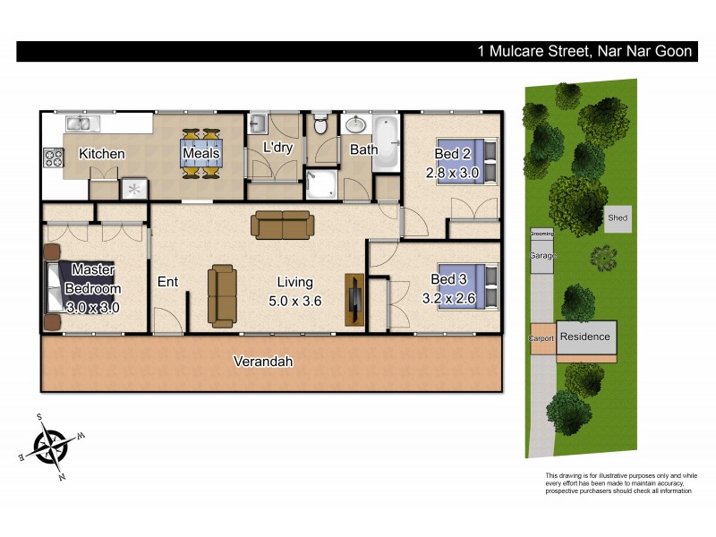 1 Mulcare Street, Nar Nar Goon VIC 3812 Floorplan