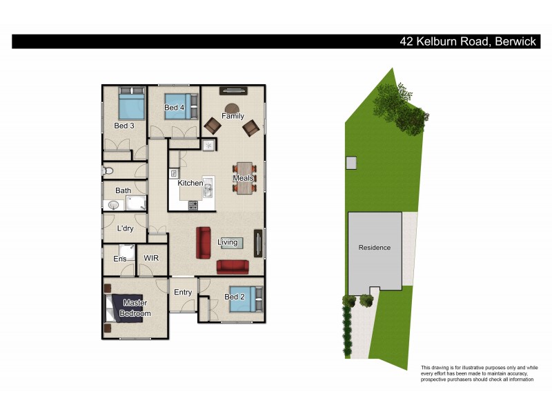 42 Kelburn Road, Berwick VIC 3806 Floorplan