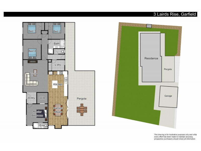 3 Lairds Rise, Garfield VIC 3814 Floorplan