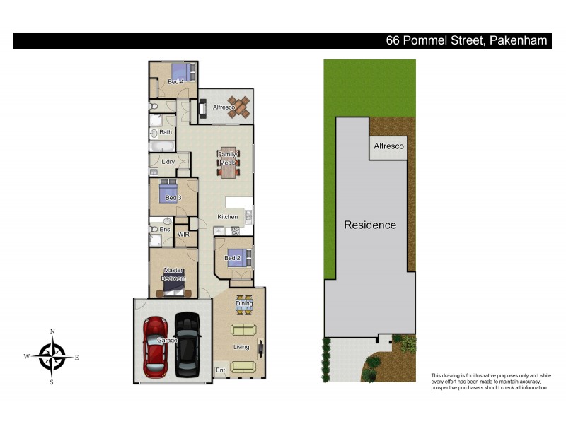66 Pommel Street, Pakenham VIC 3810 Floorplan
