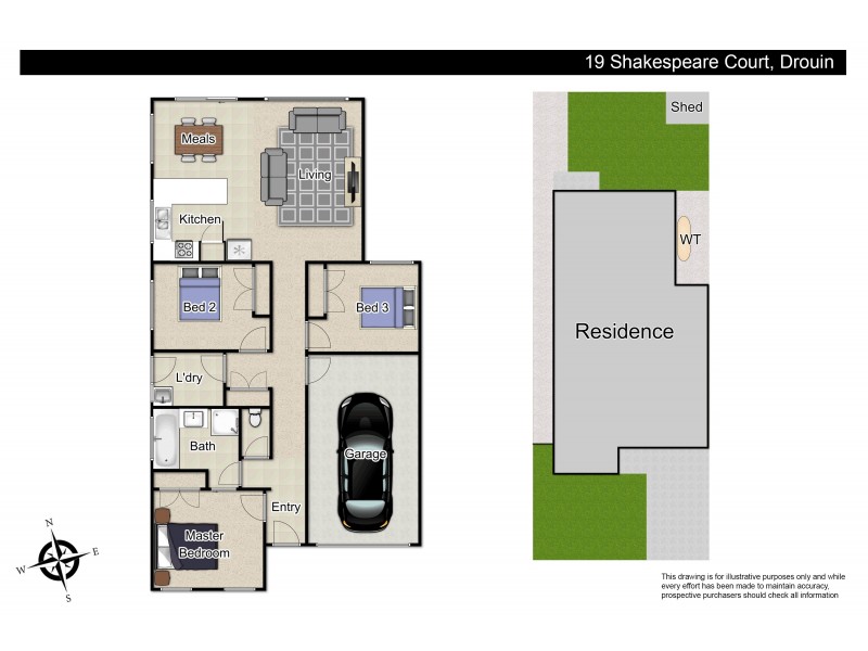 19 Shakespeare Court, Drouin VIC 3818 Floorplan