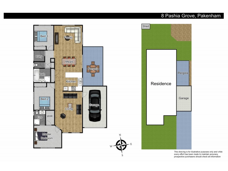 8 Pashia Grove, Pakenham VIC 3810 Floorplan
