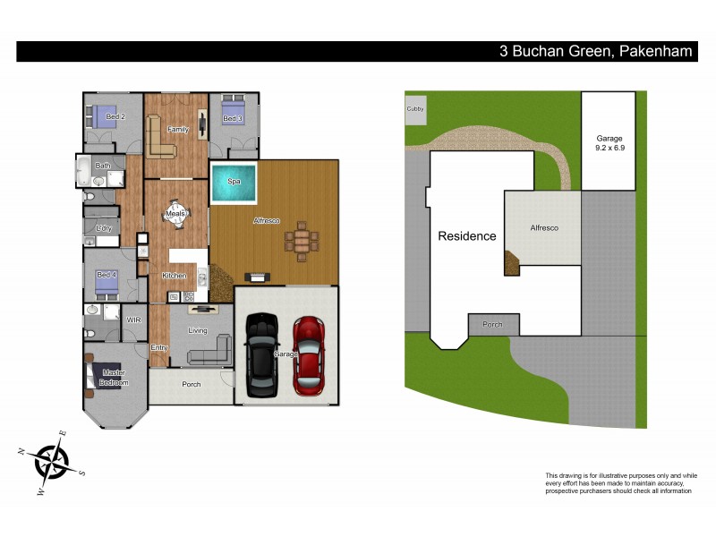 3 Buchan Green, Pakenham VIC 3810 Floorplan