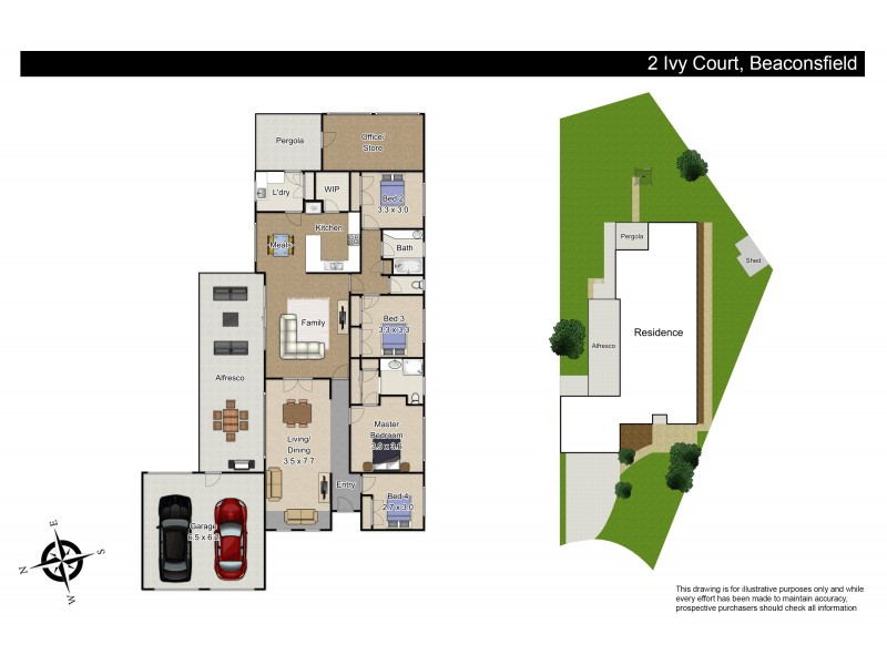 2 Ivy Court, Beaconsfield VIC 3807 Floorplan