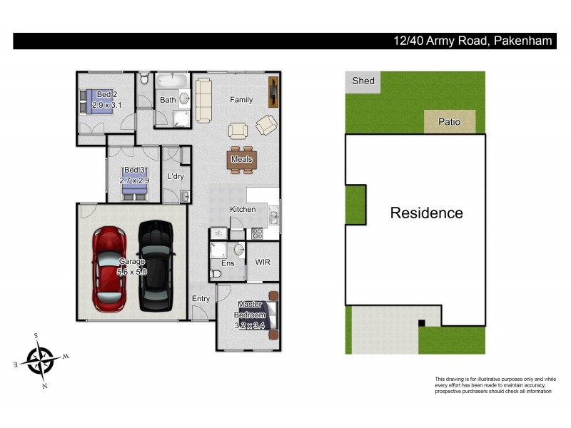 12/40 Army Road, Pakenham VIC 3810 Floorplan