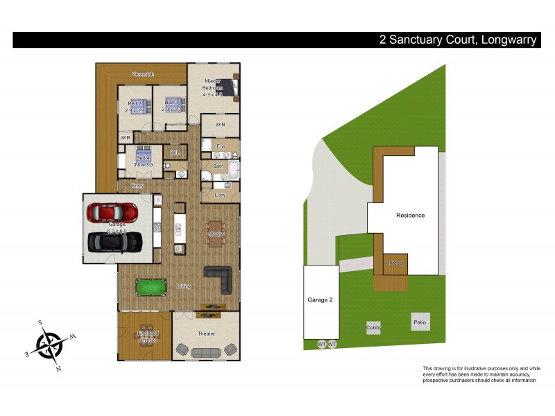 2 Sanctuary Court, Longwarry VIC 3816 Floorplan