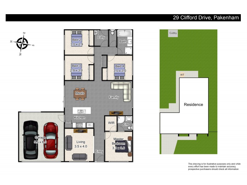 29 Clifford Drive, Pakenham VIC 3810 Floorplan