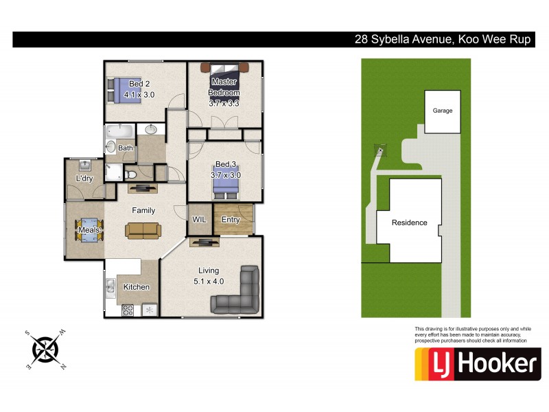 28 Sybella Avenue, Koo Wee Rup VIC 3981 Floorplan