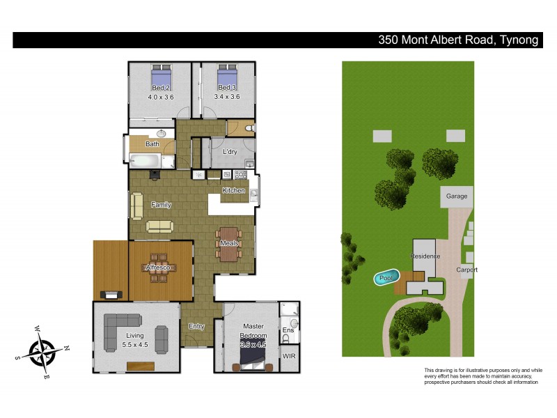 350 Mont Albert Road, Tynong VIC 3813 Floorplan