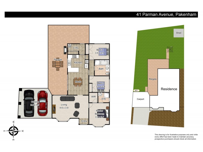 41 Parman Avenue, Pakenham VIC 3810 Floorplan