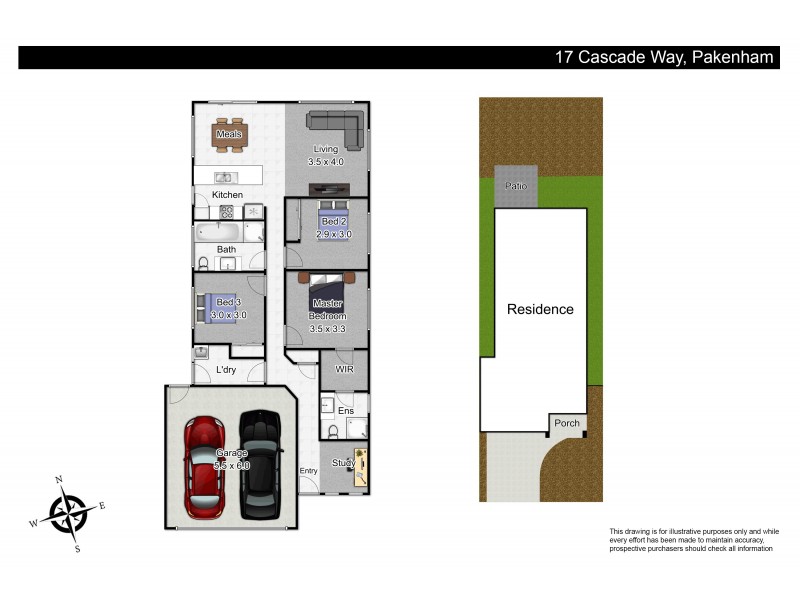 17 Cascade Way, Pakenham VIC 3810 Floorplan