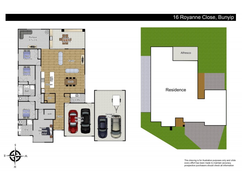 16 Royanne Close, Bunyip VIC 3815 Floorplan