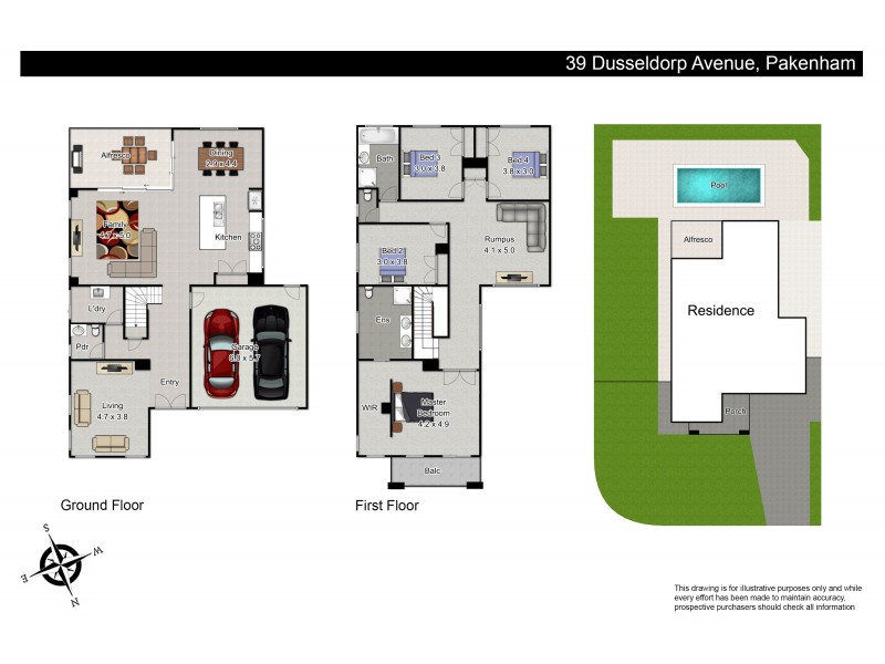 39 Dusseldorp Avenue, Pakenham VIC 3810 Floorplan