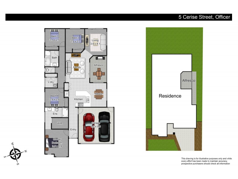 5 Cerise Street, Officer VIC 3809 Floorplan