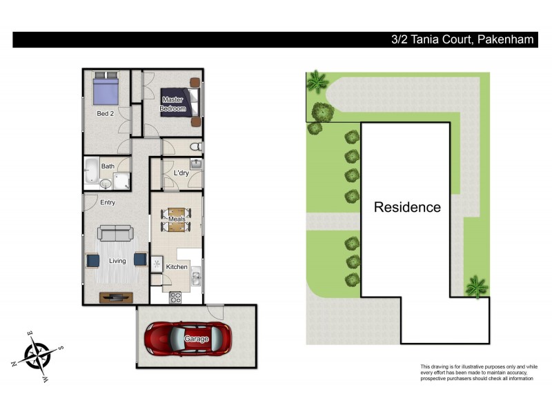 3/2 Tania Court, Pakenham VIC 3810 Floorplan