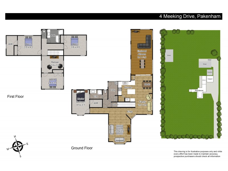 4 Meeking Drive, Pakenham VIC 3810 Floorplan