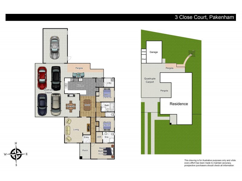 3 Close Court, Pakenham VIC 3810 Floorplan