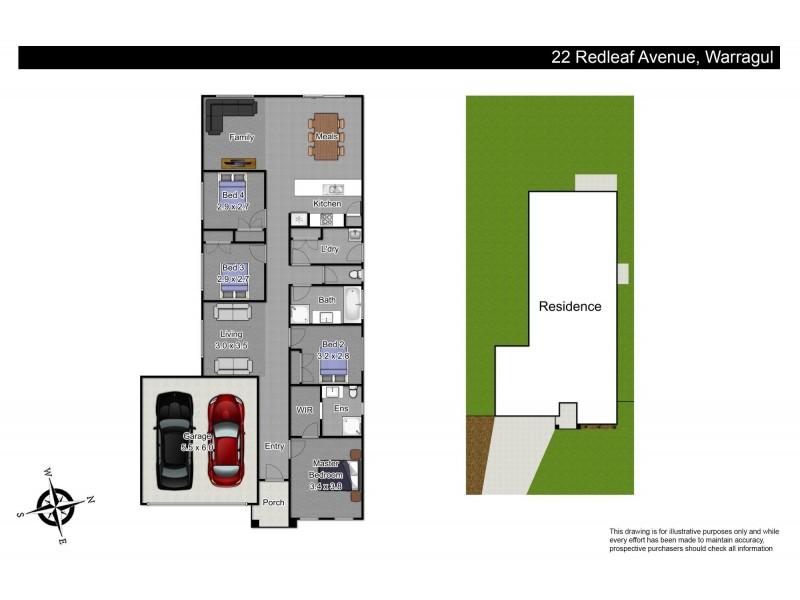 22 Redleaf Avenue, Warragul VIC 3820 Floorplan