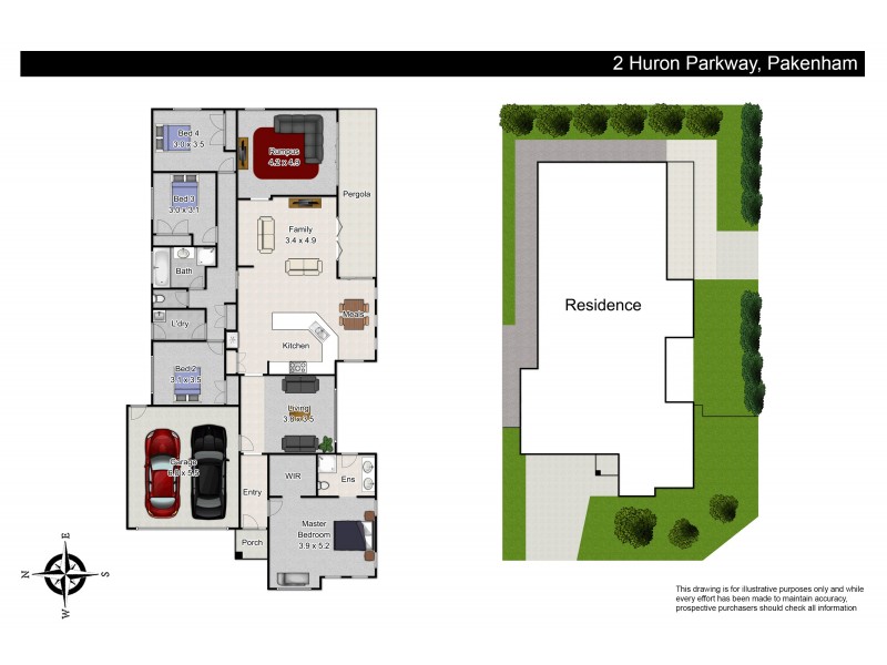 2 Huron Parkway, Pakenham VIC 3810 Floorplan