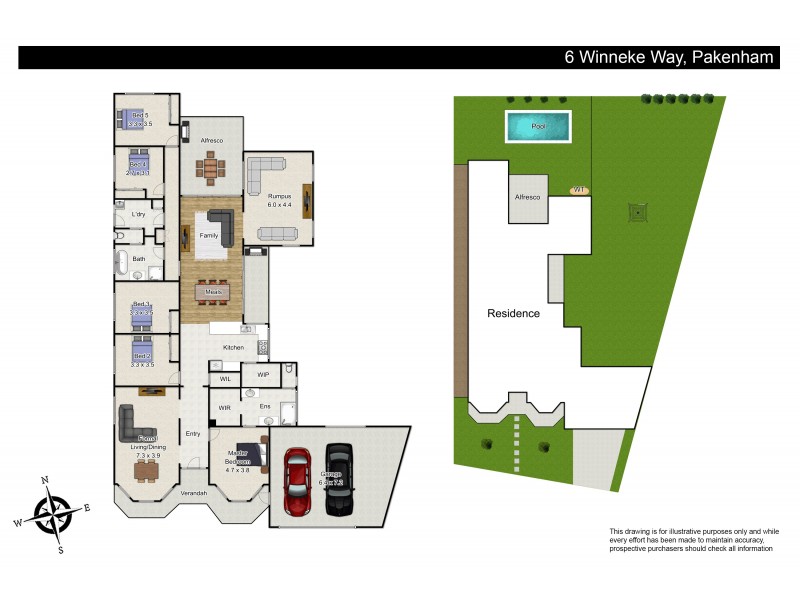 6 Winneke Way, Pakenham VIC 3810 Floorplan