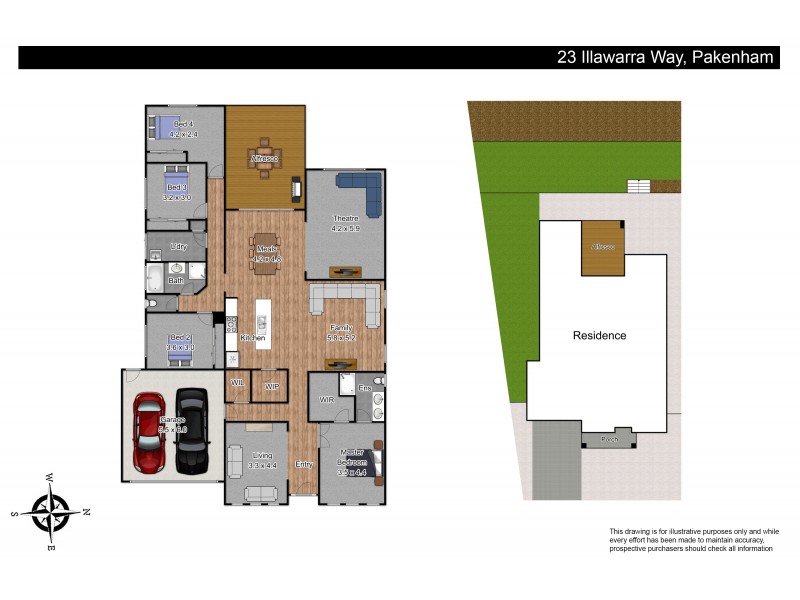23 Illawarra Way, Pakenham VIC 3810 Floorplan
