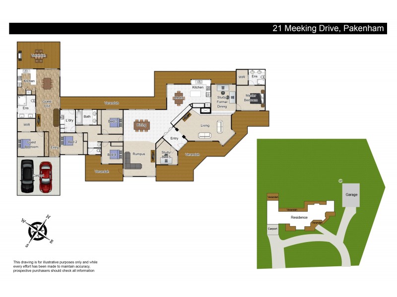 21 Meeking Drive, Pakenham VIC 3810 Floorplan
