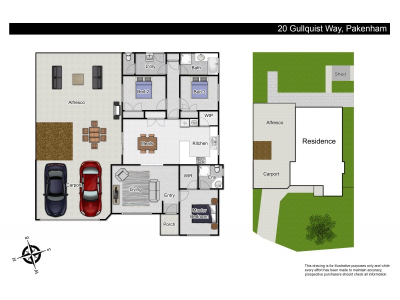 20 Gullquist Way, Pakenham VIC 3810 Floorplan