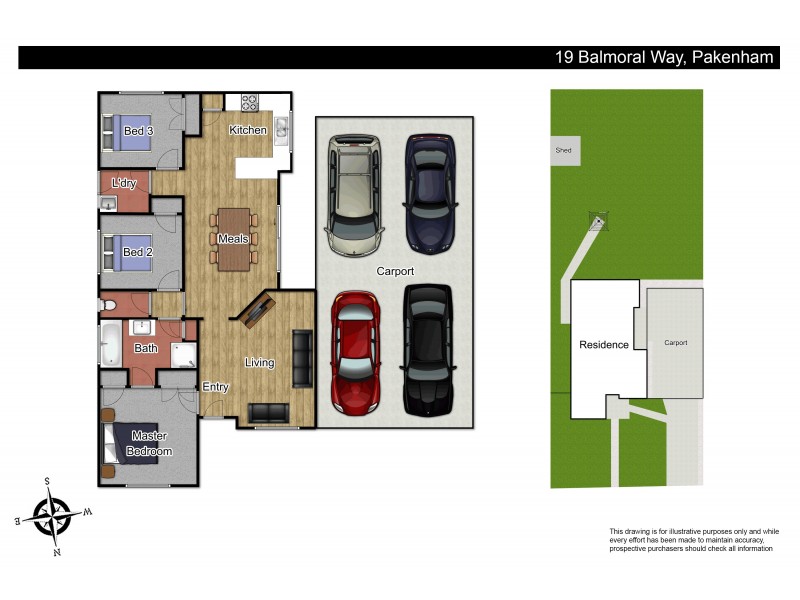 19 Balmoral Way, Pakenham VIC 3810 Floorplan